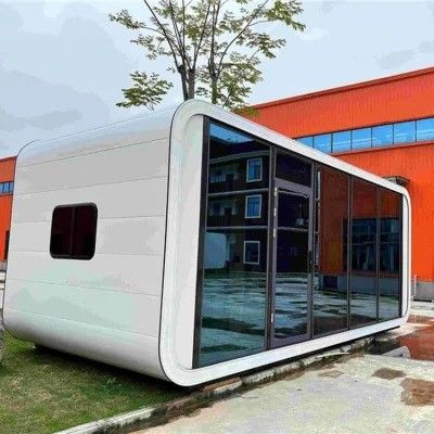 Smart Apple Cabin The Ultimate Modular Movable House With Customized Color