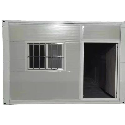 Flat Pack Container House In Workshop Warehouse Construction
