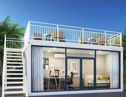 Luxury Mobile Living Container House For Flexible Office Building