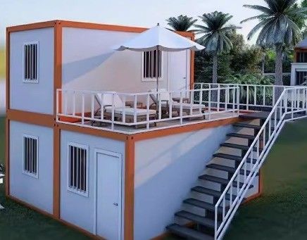 Luxury Mobile Living Container House For Flexible Office Building
