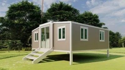 Modern Prefab Expandable Home 3 In 1 Steel Bedroom Container House