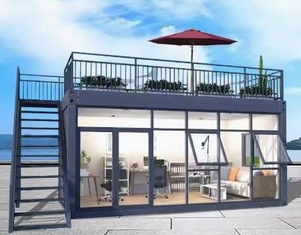 Luxury Mobile Living Container House For Flexible Office Building