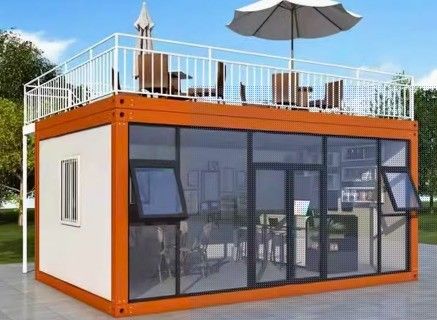Luxury Mobile Living Container House For Flexible Office Building
