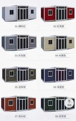 Home Office Prefab Modular Modern Luxury Living Homes Extended Expandable Container House
