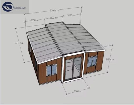 Home Office Sandwich Panel Modular Container Home Simple And Fast Build Design