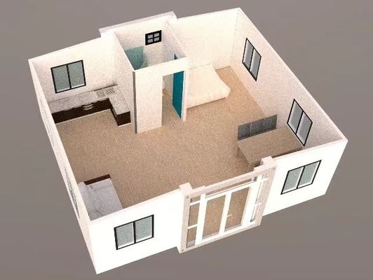 Home Office Sandwich Panel Modular Container Home Simple And Fast Build Design
