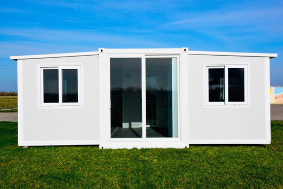 3 Bedroom Prefabricated Folding Modular Home with Customized Color and Steel Door