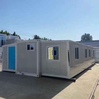 Customized Color Fat Pack Container House For Light Steel Folding Expansion