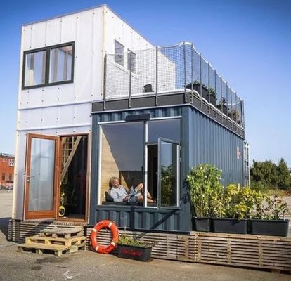 Sandwich Wall Panel Assembled Detachable Container Prefabricated House for 20ft or 40ft