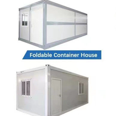 Comfortable Living Space 20ft 40ft Steel Frame Container House with Detachable Design