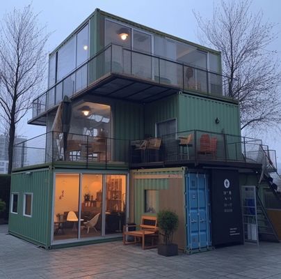 Sandwich Wall Panel Assembled Detachable Container Prefabricated House for 20ft or 40ft