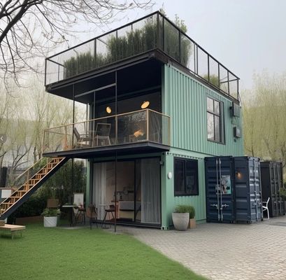 Sandwich Wall Panel Assembled Detachable Container Prefabricated House for 20ft or 40ft