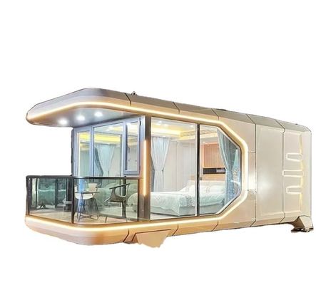 Customized Color Prefab Cabin Space Capsule House for Luxury Camping Adventure