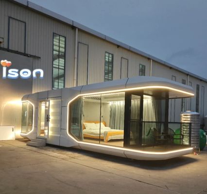 Customized Color Prefab Cabin Space Capsule House for Luxury Camping Adventure