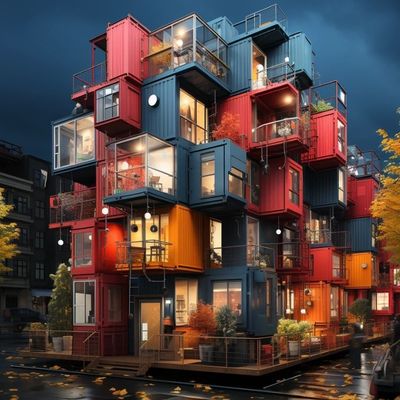 Easy Assemble Detachable Container House with Light Steel Structure Wall 20ft or 40ft