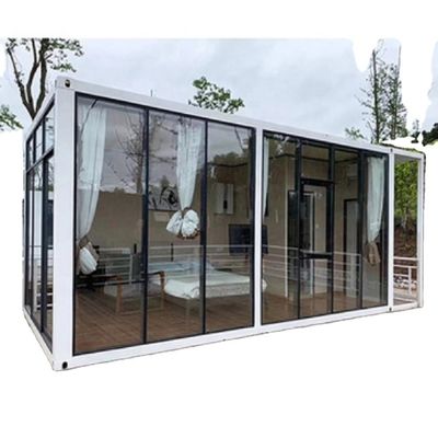 Modern Flat Pack Container Prefab House For Luxary Living In Modern Style