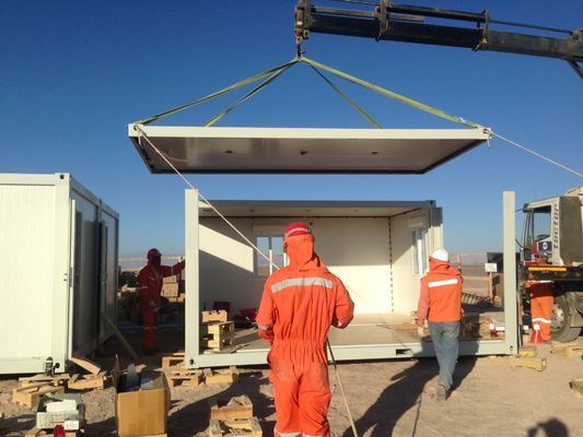 REACHTOP Expandable Prefabricated Container House Office Building Flat Pack Container