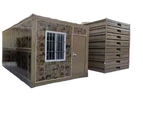Fast Install Customized Tiny Folding Pack Container House with Modern Simple Style