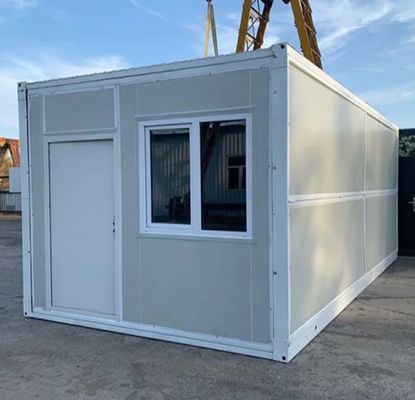 Fast Install Customized Tiny Folding Pack Container House with Modern Simple Style