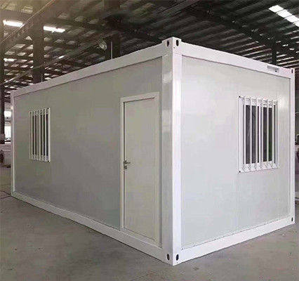 Booth Steel Warehouse Container Tiny Home with PVC Sliding Window in Portable Design
