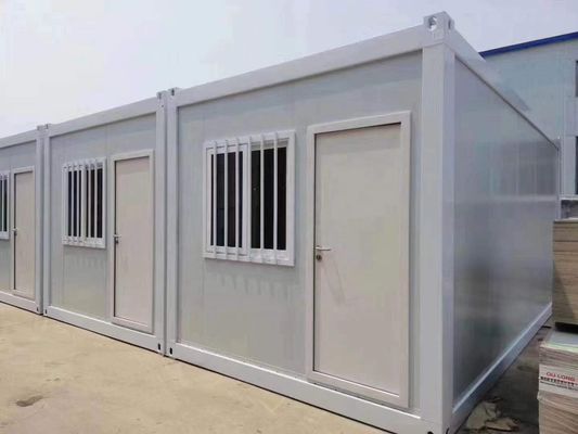 Booth Steel Warehouse Container Tiny Home with PVC Sliding Window in Portable Design