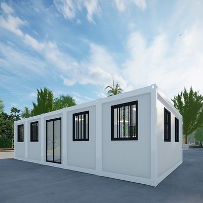 Booth Steel Warehouse Container Tiny Home with PVC Sliding Window in Portable Design