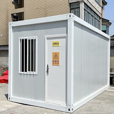 Booth Steel Warehouse Container Tiny Home with PVC Sliding Window in Portable Design