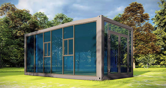 Easy to Install Portable Prefab Homes with Galvanized Steel Frame and MGO Board Floor