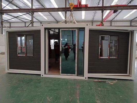 Foldable 20ft/40ft Container Luxury Mobile Villa 3 Bedroom Tiny Prefab Home
