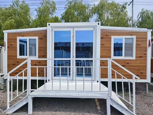Foldable 20ft/40ft Container Luxury Mobile Villa 3 Bedroom Tiny Prefab Home