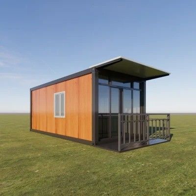 Mobile Living Container House With Customized Foldable Expandable And Modern Design