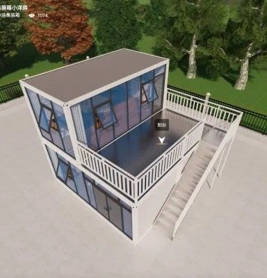 Modular Tiny Kit Set Cabin Container House with Fast Install Advantage Sandwich Panel