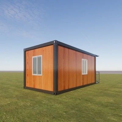Modern Design Standard Detachable Tiny Container Houses With Steel Structure Prefab