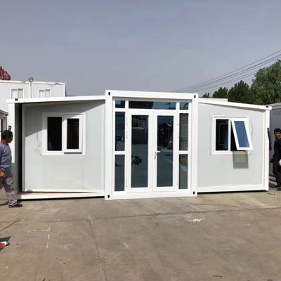 20ft Or 40ft Expandable Luxury Living Container Homes Customized Prefabricated