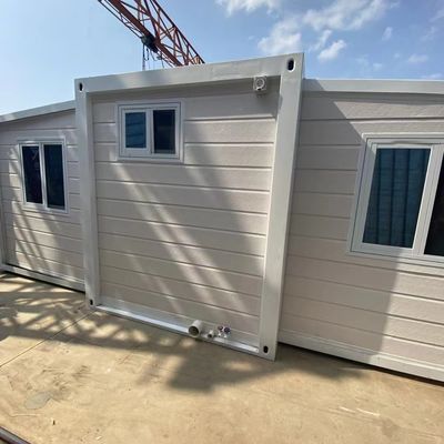 20ft Or 40ft Expandable Luxury Living Container Homes Customized Prefabricated