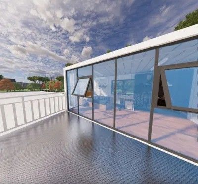 Customized Color Workshop Warehouse Construction Office Prefab Steel Structure Building
