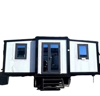 Expandable Container House With Full Bathroom Galvanized Steel Frame 20ft Or 40ft