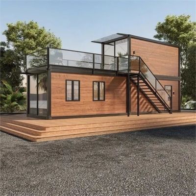 Modern Design Steel Structure Container House for Customized Color Living Home Prefab