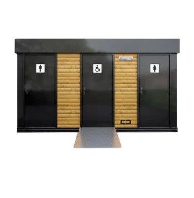Modern Design Style 20FT/40FT Flat Pack Container House for Modular Mobile Toilet