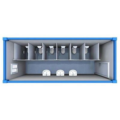 Modern Design Style 20FT/40FT Flat Pack Container House for Modular Mobile Toilet