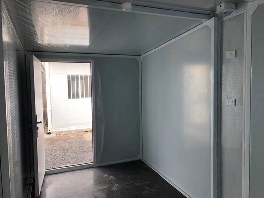 Hotel Expandable Flat Container House With PVC Sliding Window 20ft 30ft 40ft