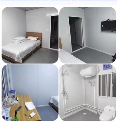 Mobile Living Container House Fast Fold Out Flat Pack Prefabricated 20ft 40ft