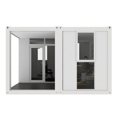 Customized Color Flat Pack Container House for Prefabricated Mobile Office Cabin Home