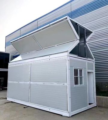 Foldable Prefabricated Container Houses With Recyclable Structure Aluminum Window