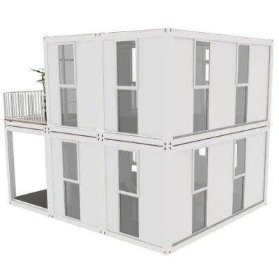 Customized Color Flat Pack Container House for Prefabricated Mobile Office Cabin Home