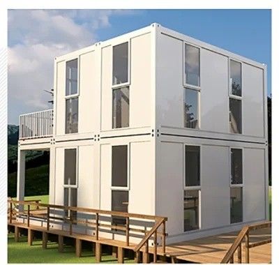 Customized Color Flat Pack Container House for Prefabricated Mobile Office Cabin Home