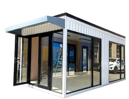 Modular 40FT Flat Pack Steel Container Villa House With Fast Installation Advantage