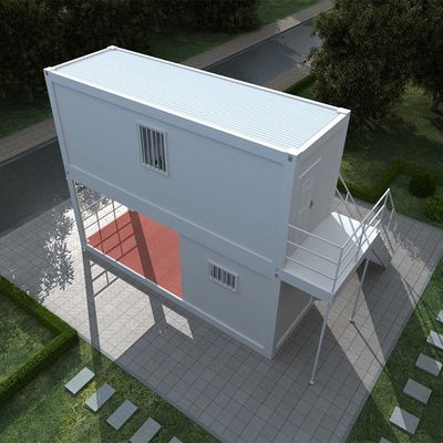 Modular 40FT Flat Pack Steel Container Villa House With Fast Installation Advantage