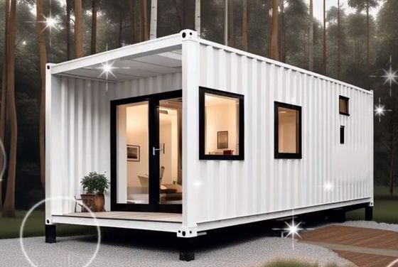 20ft Portable Flat Pack Living Container Cotainer House For Contemporary Style