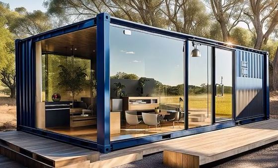 Energy- Sandwich Panel Flat Pack Container Home for Sustainable Living